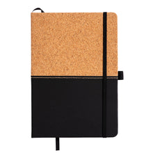 Carica l'immagine nel visualizzatore di Gallery, taccuini e block notes personalizzati in sughero colore nero_nero 1194158 VAR01