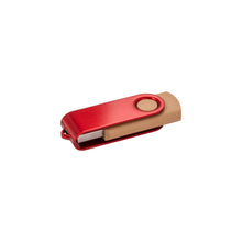 Carica l'immagine nel visualizzatore di Gallery, chiavette USB promozionali in paglia 50% colore rosso_rosso 1194171 VAR03