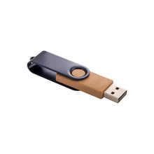 Carica l'immagine nel visualizzatore di Gallery, chiavette USB personalizzate in paglia 50% colore blu_blu 1194171 DET03