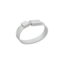 Carica l'immagine nel visualizzatore di Gallery, braccialetti da personalizzare in pvc colore bianco_bianco 1194181 VAR02