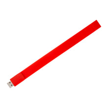 Carica l'immagine nel visualizzatore di Gallery, braccialetti promozionali in pvc colore rosso_rosso 1194181 DET02