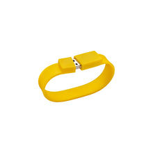 Carica l'immagine nel visualizzatore di Gallery, braccialetti personalizzabili in pvc colore giallo_giallo 1194181 VAR05