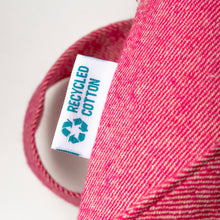 Carica l'immagine nel visualizzatore di Gallery, shopper stampate con logo in cotone riciclato colore rosa_rosa 1194829 DET03
