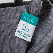 Carica l'immagine nel visualizzatore di Gallery, shopper personalizzate in cotone riciclato colore blu_blu 1194830 DET02