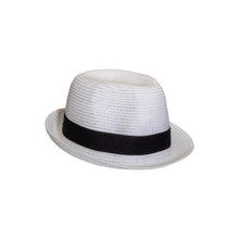 Carica l'immagine nel visualizzatore di Gallery, cappellini da personalizzare in carta colore bianco_bianco 1195020 VAR02