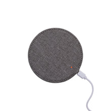 Carica l'immagine nel visualizzatore di Gallery, caricabatteria wireless da personalizzare in rpet colore grigio_grigio 1195120 DET01