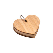 Carica l'immagine nel visualizzatore di Gallery, post-it memo ed evidenziatori personalizzati in bamboo colore naturale_naturale 1195152 VAR01