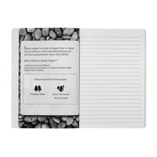 Carica l'immagine nel visualizzatore di Gallery, block notes e taccuini da personalizzare in carta di pietra colore bianco_bianco 1195153 DET03