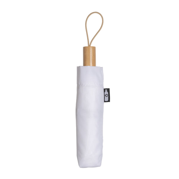 Carica l'immagine nel visualizzatore di Gallery, ombrelli pieghevoli da personalizzare in rpet colore bianco_bianco 1195218 DET04