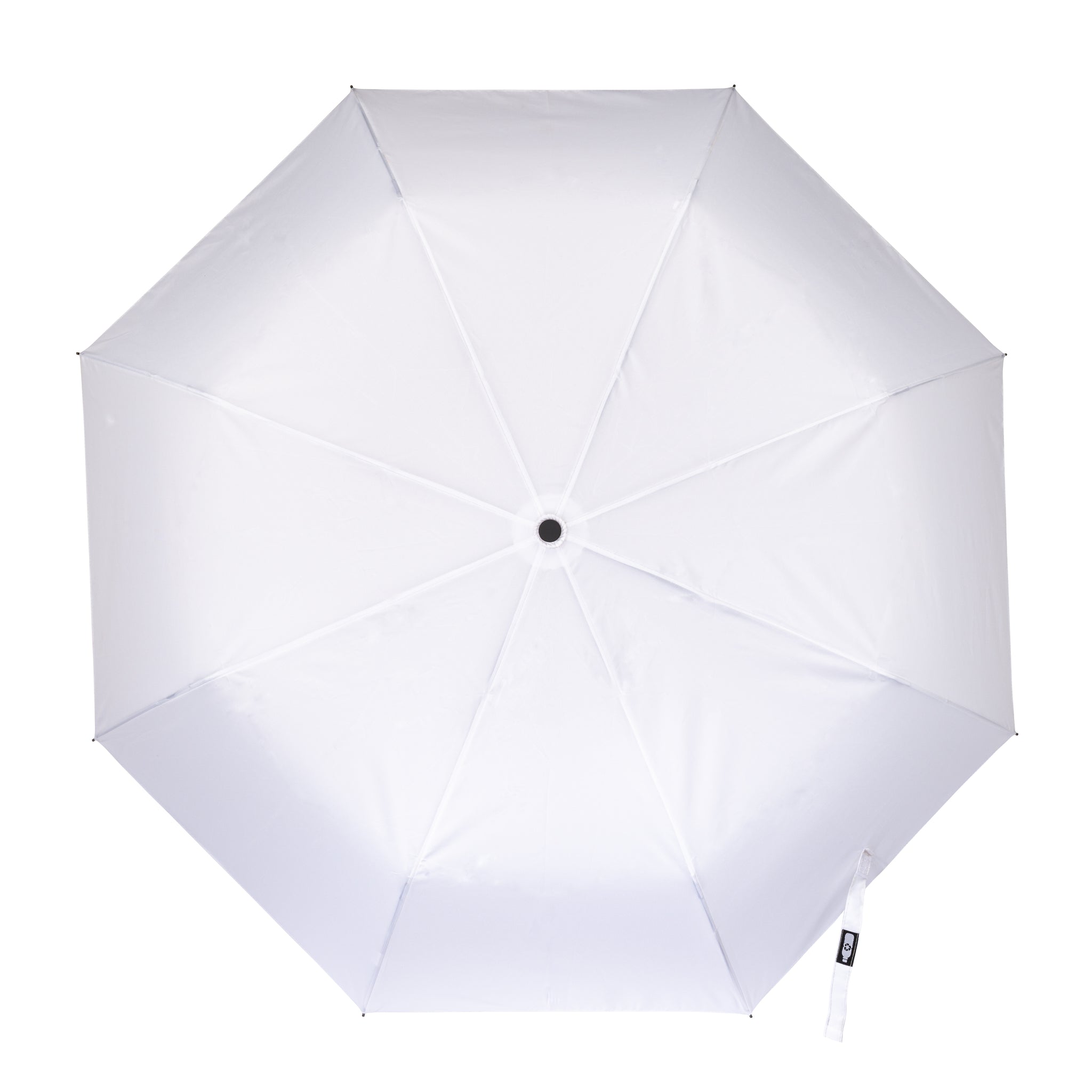 Carica l'immagine nel visualizzatore di Gallery, ombrelli pieghevoli da personalizzare in rpet colore bianco_bianco 1195218 DET04