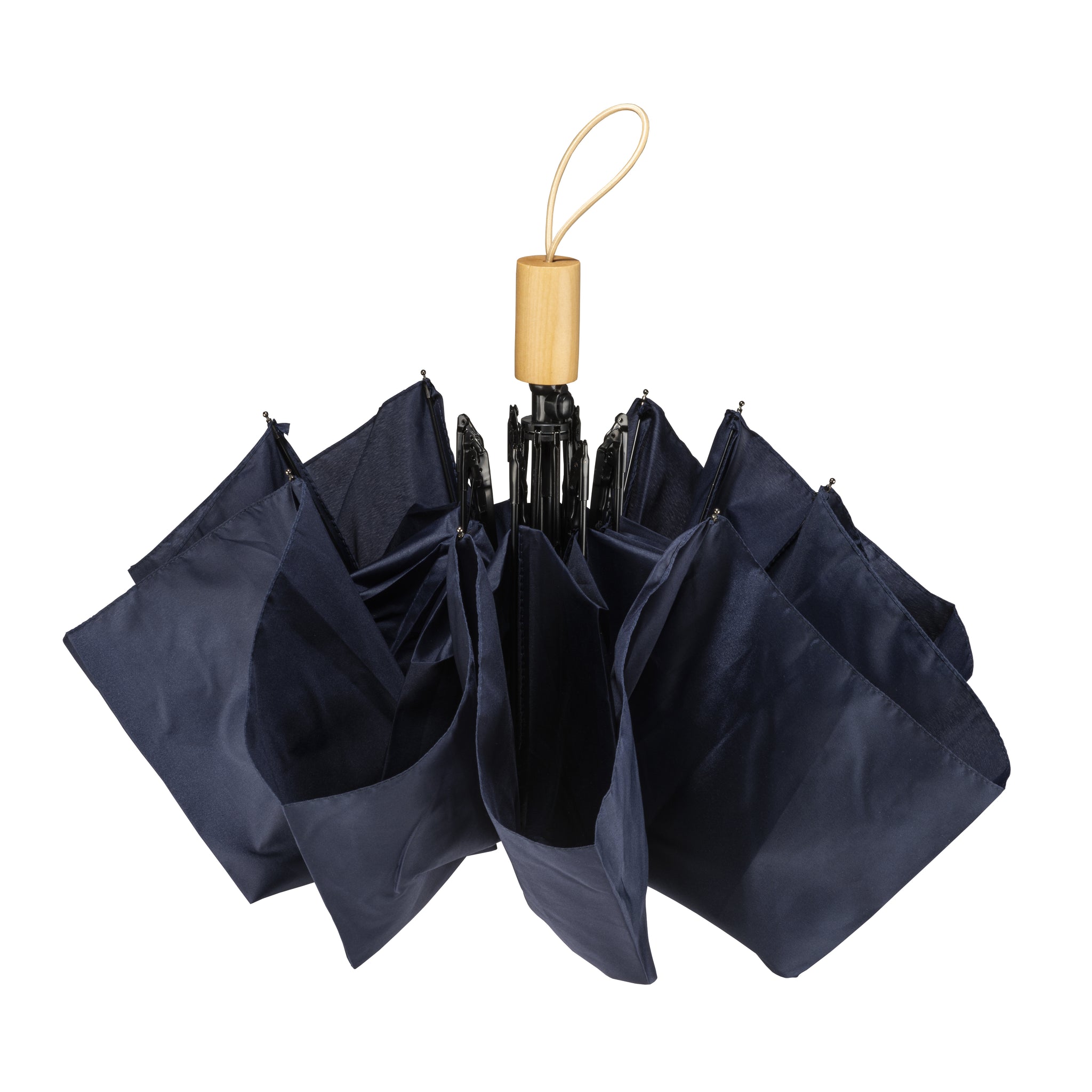 Carica l'immagine nel visualizzatore di Gallery, ombrelli pieghevoli personalizzati in rpet colore blu_blu 1195218 DET04