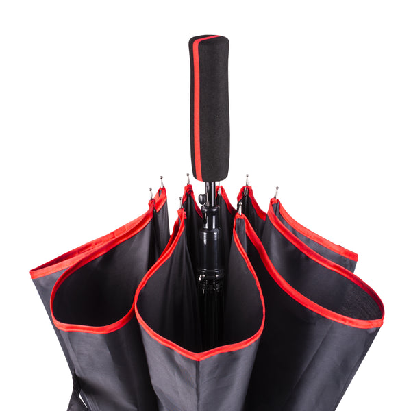 Carica l'immagine nel visualizzatore di Gallery, ombrelli classici personalizzabili in poliestere colore rosso_rosso 1195220 DET05