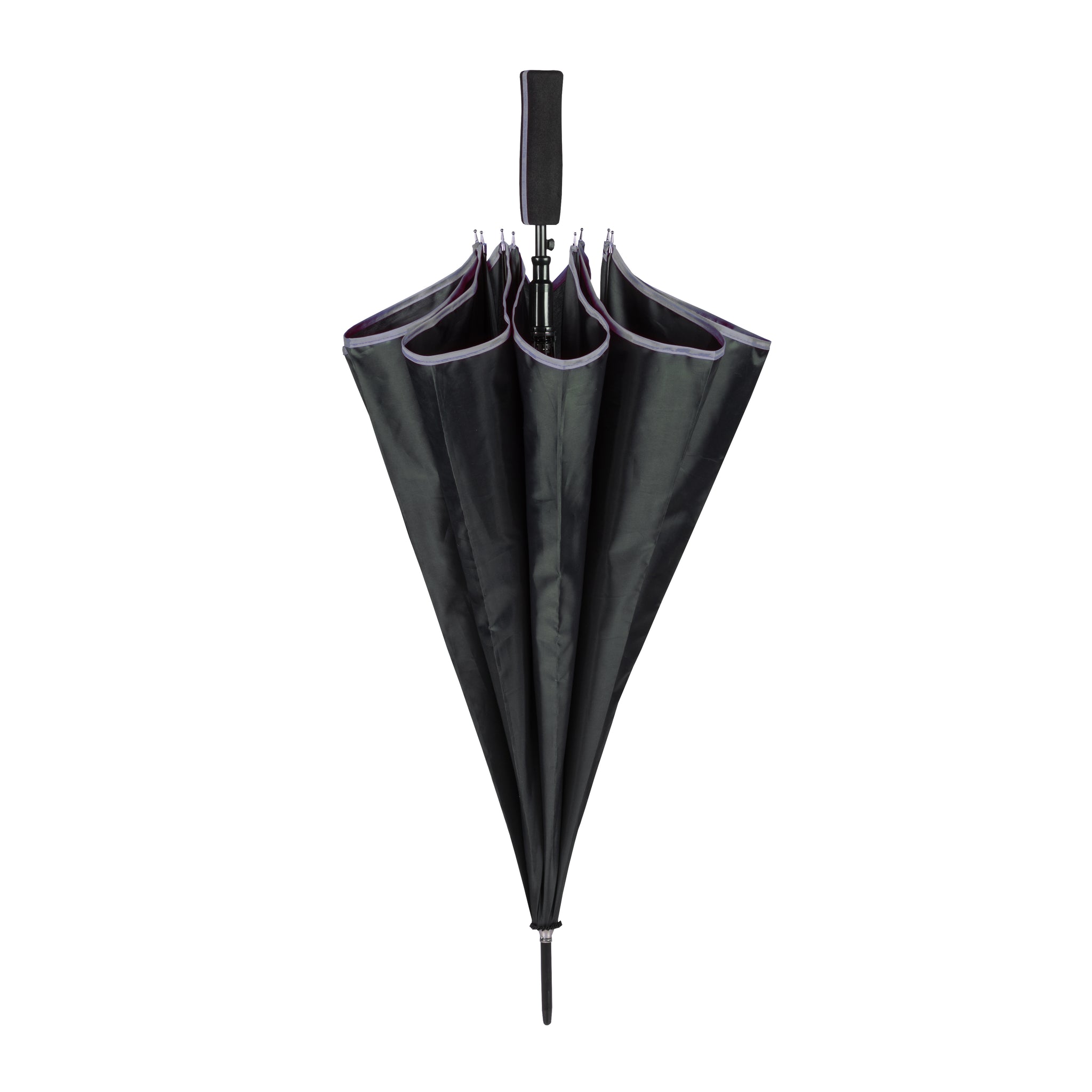 Carica l'immagine nel visualizzatore di Gallery, ombrelli classici stampati con logo in poliestere colore argento_argento 1195220 DET04