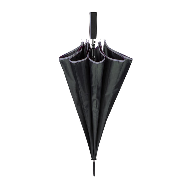 Carica l'immagine nel visualizzatore di Gallery, ombrelli classici stampati con logo in poliestere colore argento_argento 1195220 DET04