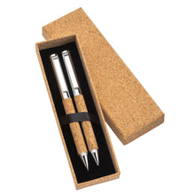 Carica l'immagine nel visualizzatore di Gallery, set penne personalizzati in sughero colore naturale_naturale 1195518 VAR01