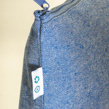 Carica l'immagine nel visualizzatore di Gallery, pochette e beauty case personalizzabili in cotone riciclato colore royal_royal 1195849 DET03