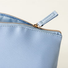 Carica l'immagine nel visualizzatore di Gallery, pochette e beauty case stampate con logo in pu colore celeste_azzurro 1195876 DET03