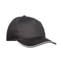 Carica l'immagine nel visualizzatore di Gallery, cappellini personalizzati in cotone colore nero_nero 1196019 VAR01