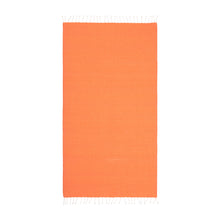 Carica l'immagine nel visualizzatore di Gallery, teli mare promozionali in cotone riciclato colore arancione_arancione 1196127 DET01