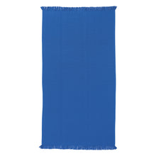 Carica l'immagine nel visualizzatore di Gallery, teli mare personalizzati in cotone riciclato colore royal_royal 1196157 DET01