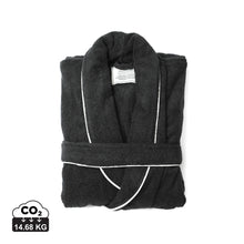 Carica l'immagine nel visualizzatore di Gallery, accappatoi da personalizzare in cotone colore grigio_grigio 122313494 DET01