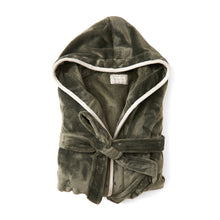 Carica l'immagine nel visualizzatore di Gallery, accappatoi promozionali in rpet colore verde_verde 122367737 DET02