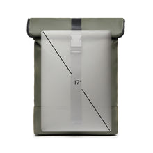 Carica l'immagine nel visualizzatore di Gallery, zaini porta PC promozionali in pu, poliestere colore verde_verde 12296735 DET08