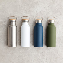 Carica l'immagine nel visualizzatore di Gallery, thermos promozionali in acciaio inossidabile, acciaio inossidabile colore verde_verde 1294221 DET08