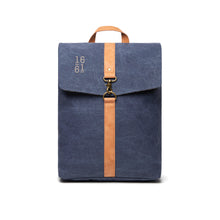 Carica l'immagine nel visualizzatore di Gallery, zaini porta PC personalizzati in canapa riciclato, poliestere colore blu-navy_blu 122323818 DET06