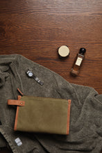 Carica l'immagine nel visualizzatore di Gallery, pochette e beauty case personalizzate in canapa riciclato, poliestere colore verde_verde 12296941 DET05