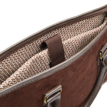 Carica l'immagine nel visualizzatore di Gallery, borse porta PC e documenti stampate con logo in poliestere, poliestere colore marrone_marrone 12296997 DET04