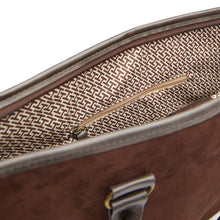 Carica l'immagine nel visualizzatore di Gallery, borse porta PC e documenti stampate con logo in poliestere, poliestere colore marrone_marrone 12296997 DET05