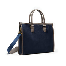 Carica l'immagine nel visualizzatore di Gallery, borse porta PC e documenti personalizzate in poliestere, poliestere colore blu_blu 12296997 DET03