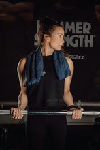 Carica l'immagine nel visualizzatore di Gallery, asciugamani personalizzati in rpet colore blu_blu 12297718 DET07