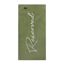 Carica l'immagine nel visualizzatore di Gallery, teli mare promozionali in cotone colore verde_verde 1294522 DET04