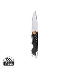 Carica l'immagine nel visualizzatore di Gallery, coltellini multifunzione personalizzati in alluminio, acciaio inossidabile colore nero_nero 121693863 DET01