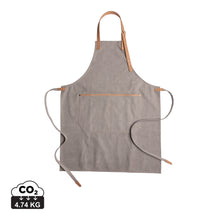 Carica l'immagine nel visualizzatore di Gallery, grembiuli e cappelli chef da personalizzare in canapa, pu colore grigio_grigio 121697999 DET01