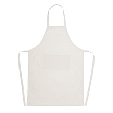 Carica l'immagine nel visualizzatore di Gallery, grembiuli e cappelli chef da personalizzare in cotone riciclato colore off-white_bianco 121698001 DET03