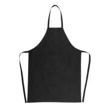 Carica l'immagine nel visualizzatore di Gallery, grembiuli e cappelli chef personalizzati in cotone riciclato colore nero_nero 121698001 DET03