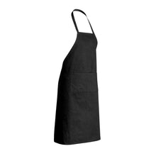 Carica l'immagine nel visualizzatore di Gallery, grembiuli e cappelli chef personalizzati in cotone riciclato colore nero_nero 121698001 DET04