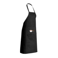 Carica l'immagine nel visualizzatore di Gallery, grembiuli e cappelli chef personalizzati in cotone riciclato colore nero_nero 121698001 DET05