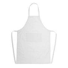 Carica l'immagine nel visualizzatore di Gallery, grembiuli e cappelli chef da personalizzare in cotone riciclato colore bianco_bianco 121698001 DET03