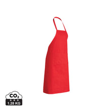 Carica l'immagine nel visualizzatore di Gallery, grembiuli e cappelli chef personalizzabili in cotone riciclato colore rosso-ciliegia_rosso 121698001 DET01