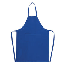 Carica l'immagine nel visualizzatore di Gallery, grembiuli e cappelli chef personalizzati in cotone riciclato colore blu-royal_royal 121698001 DET03