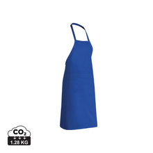Carica l'immagine nel visualizzatore di Gallery, grembiuli e cappelli chef personalizzati in cotone riciclato colore blu-royal_royal 121698001 DET01