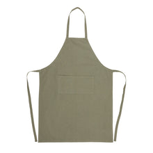 Carica l'immagine nel visualizzatore di Gallery, grembiuli e cappelli chef promozionali in cotone riciclato colore verde_verde 121698001 DET03