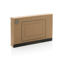 Carica l'immagine nel visualizzatore di Gallery, orologi da tavolo e stazioni meteo pubblicitari in abs riciclato, fsc® bambù colore marrone_marrone 121699648 DET08