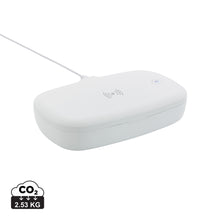 Carica l'immagine nel visualizzatore di Gallery, caricabatteria wireless da personalizzare in abs colore bianco_bianco 121701828 DET01