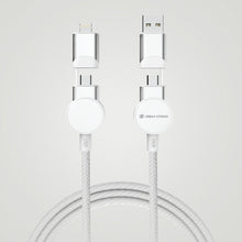 Carica l'immagine nel visualizzatore di Gallery, accessori per caricabatterie da personalizzare in rpet, tpe riciclato colore bianco_bianco 121701987 DET07