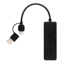 Carica l'immagine nel visualizzatore di Gallery, hub USB personalizzati in abs riciclato, tpe riciclato colore nero_nero 121702543 DET03